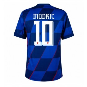 Kroatien Luka Modric #10 Borta Kläder EM 2024 Kortärmad